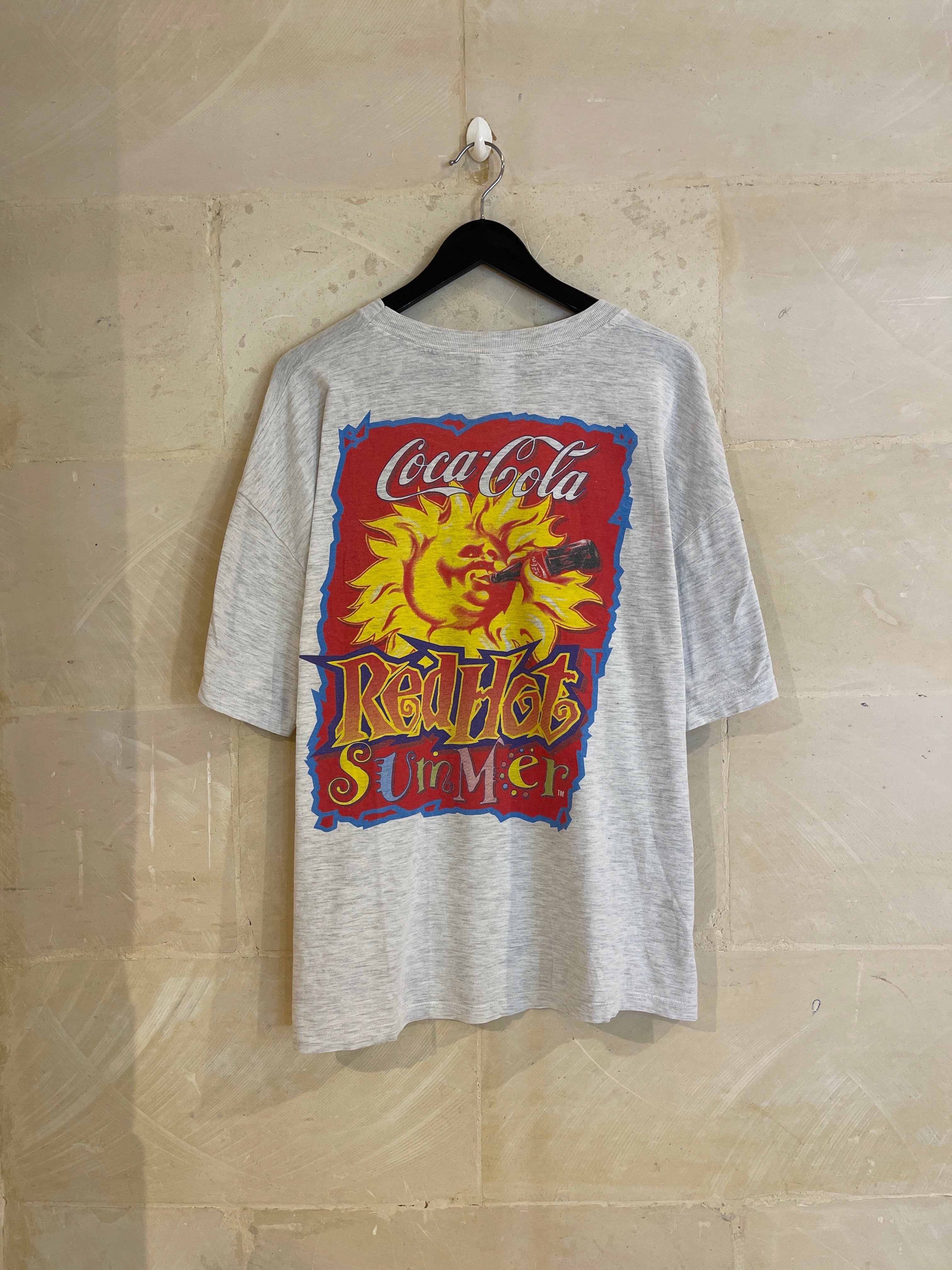 Vntg Coca Cola Summer Hot Tee (XL)
