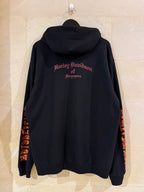 Vntg Harley Davidson Flames Hoodie (XXL)