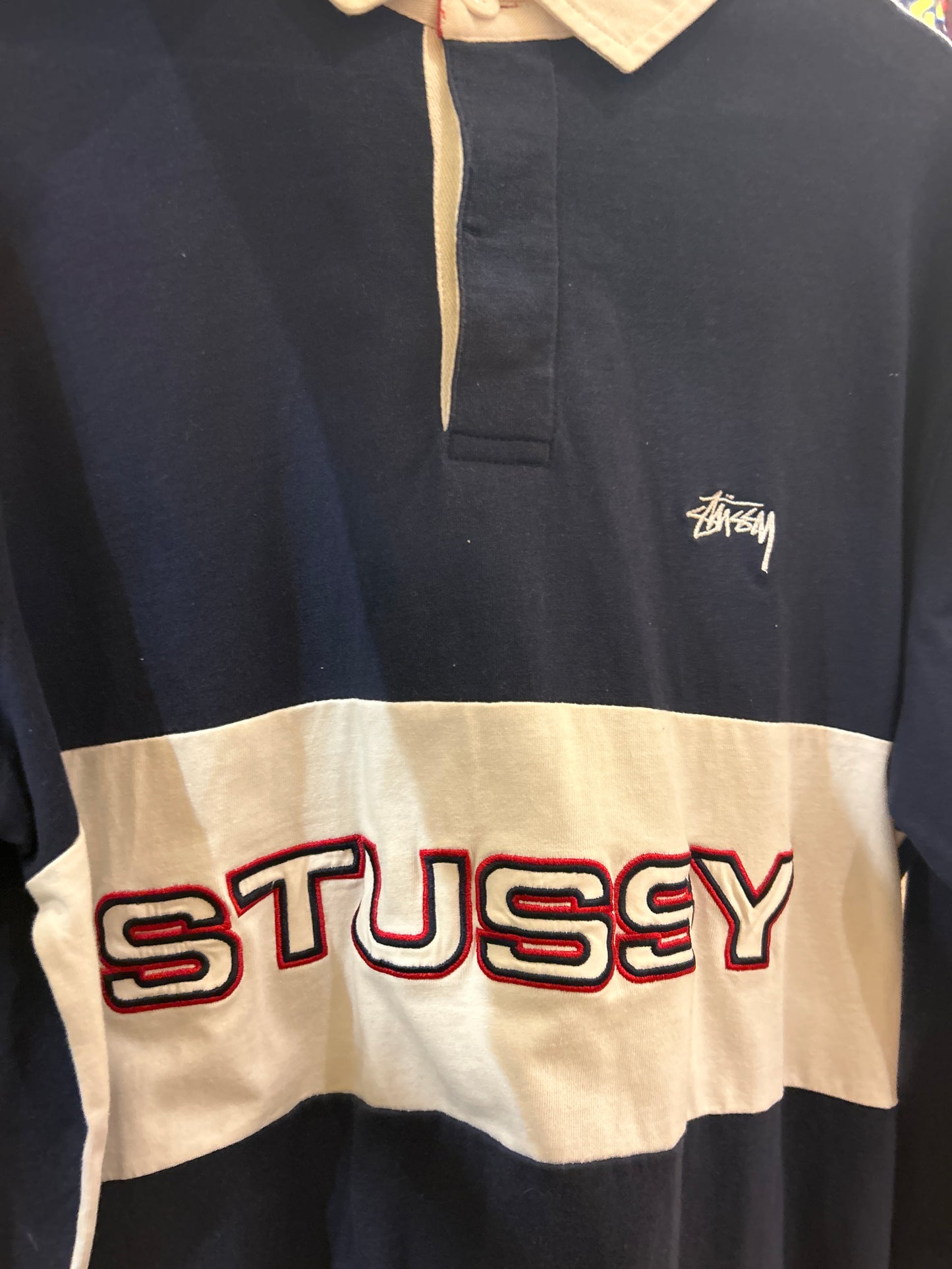 Stussy Rugby Sweatshirt Large