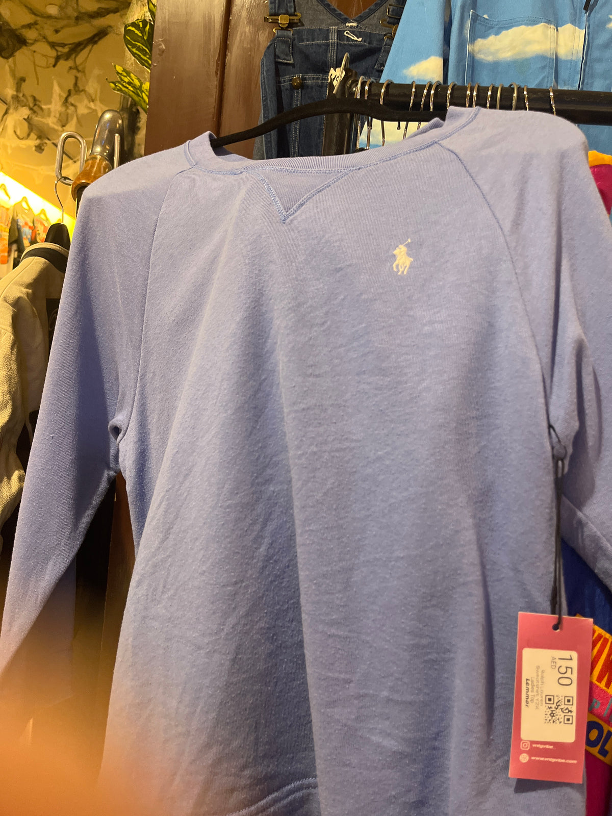 Ralph Lauren Sweatshirt Y2K(Ladies Top)*
