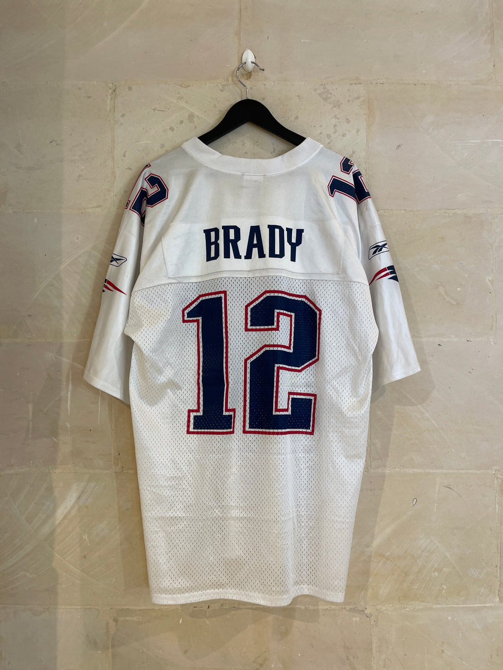 Patriots Hockey Brady 12 Jersey (Large)