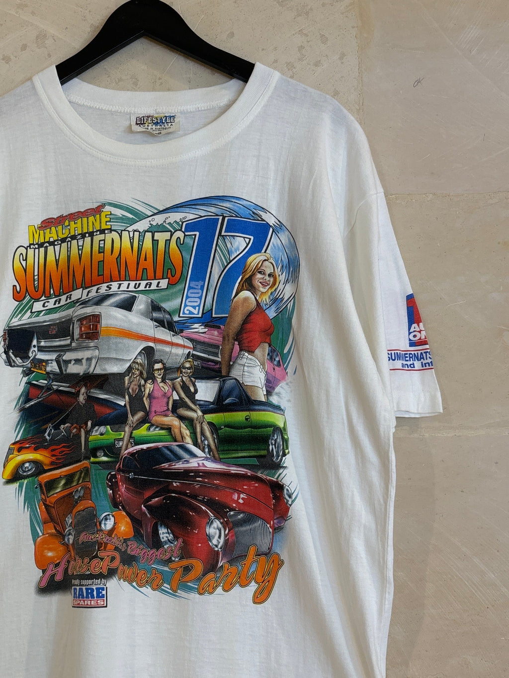 Vntg Summernants Racing Tee (Large)