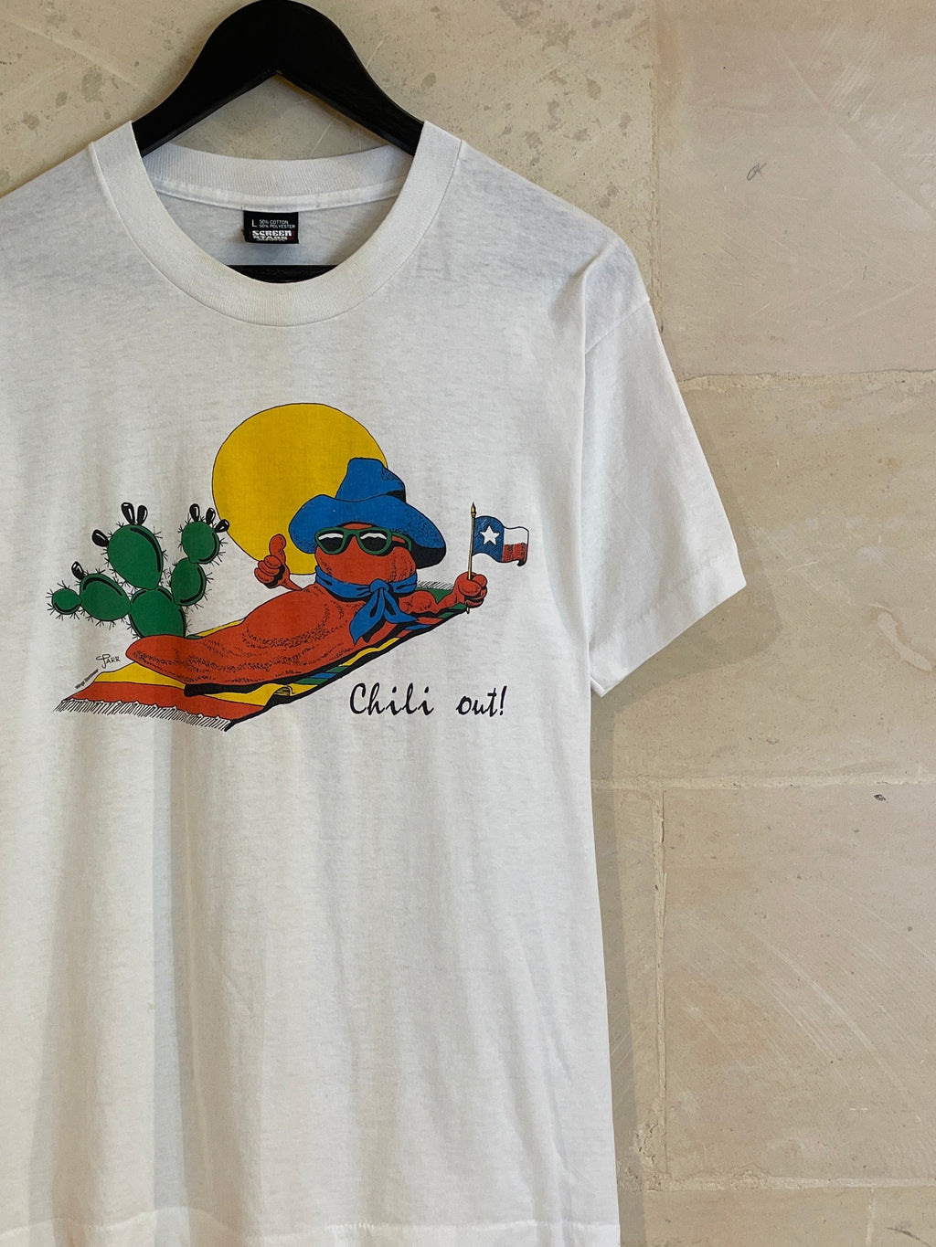 Vntg Chili Out Tee (Large)