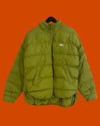 Stussy Puffer Light Green Jacket (Large)