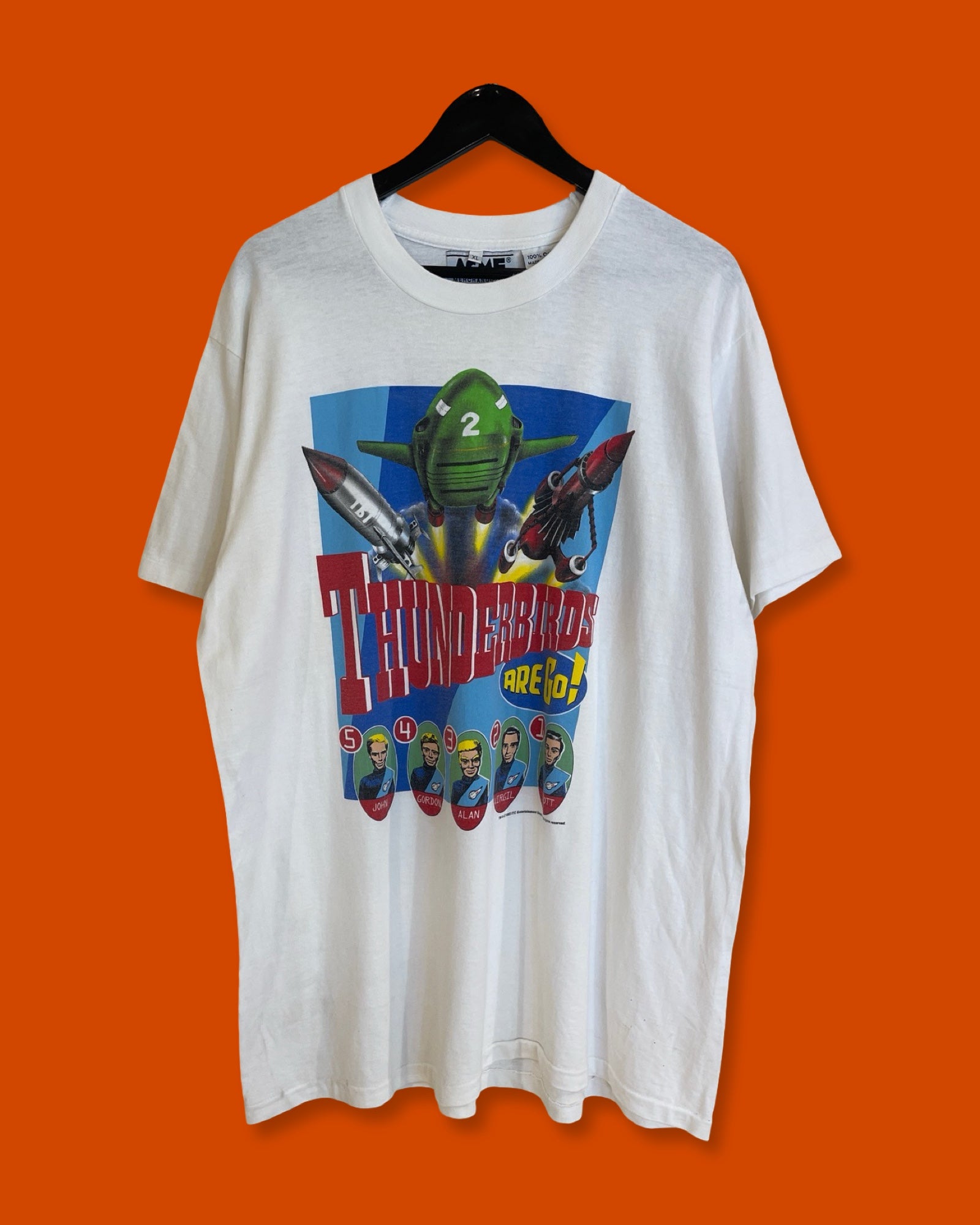 Vntg 1993 Thunderbirds Tee (XL)
