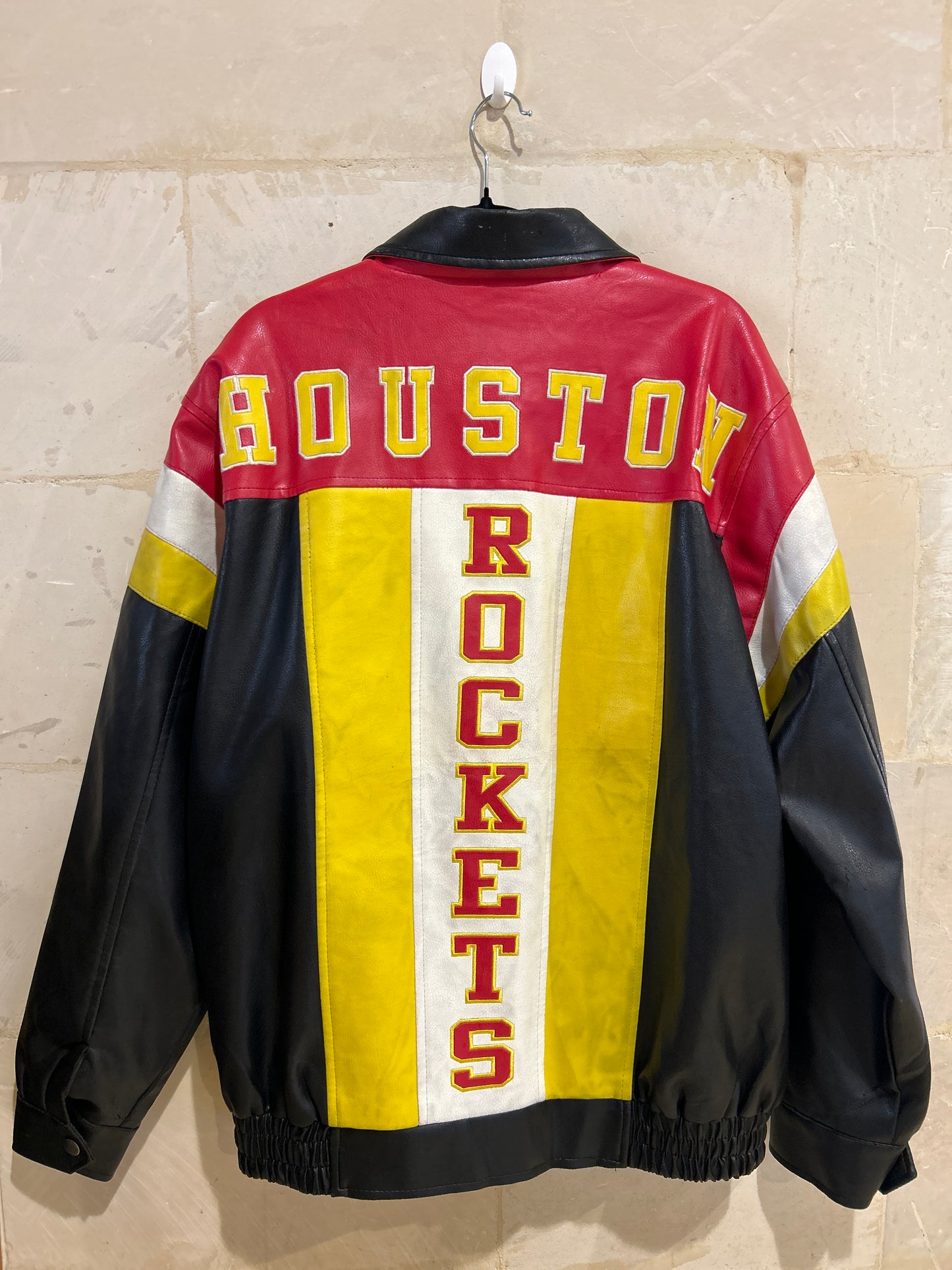 Houston Rockets Leather Jacket (XL)