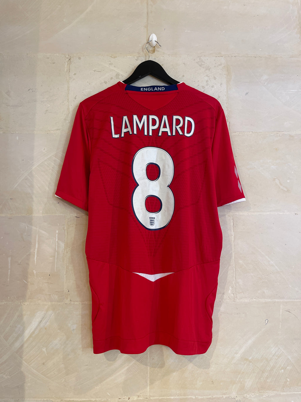 2008-10 England Away Shirt Franck Lampard (Large)*/ Pull Out