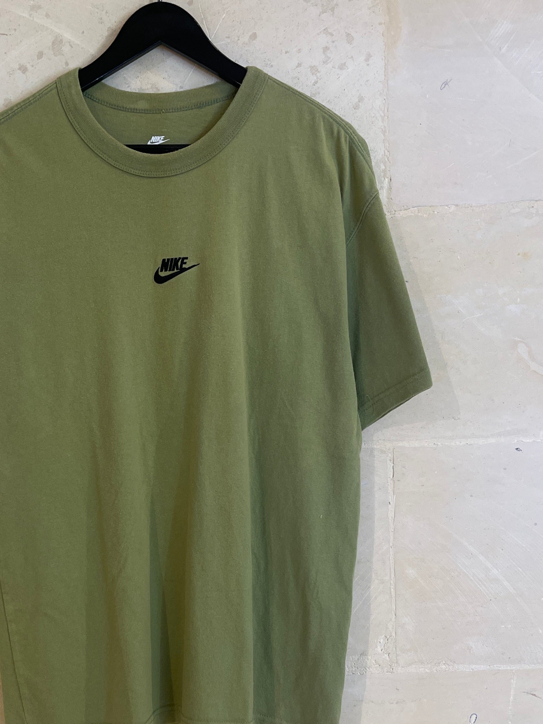 Nike Army Green Mid Swoosh Tee (Fits Large)*