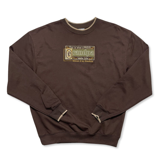 Vintage Grandpa Crewneck (Large) lite mark