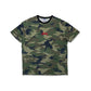 Stussy Camouflage Tee (fits XL) Small Dot Stain