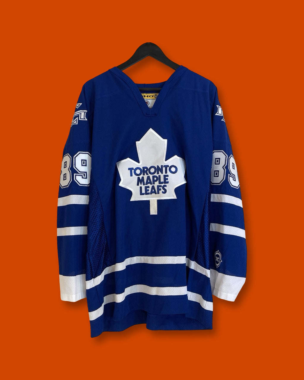 Toronto Maple Leafs X Mogilny 89 Hockey Jersey (Large)
