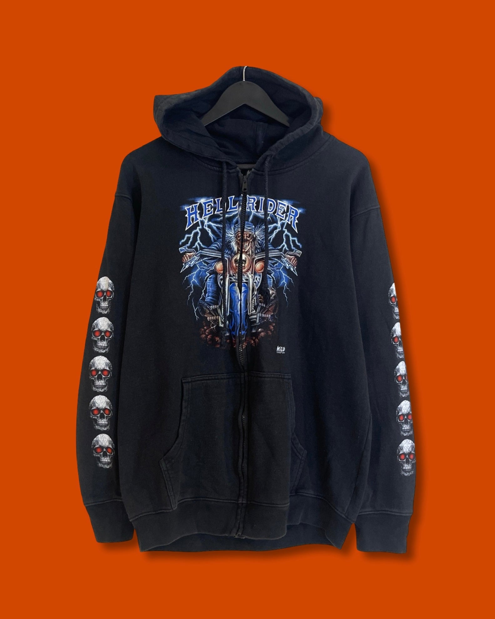 He’ll Rider Zip Hoodie Jacket (Large)