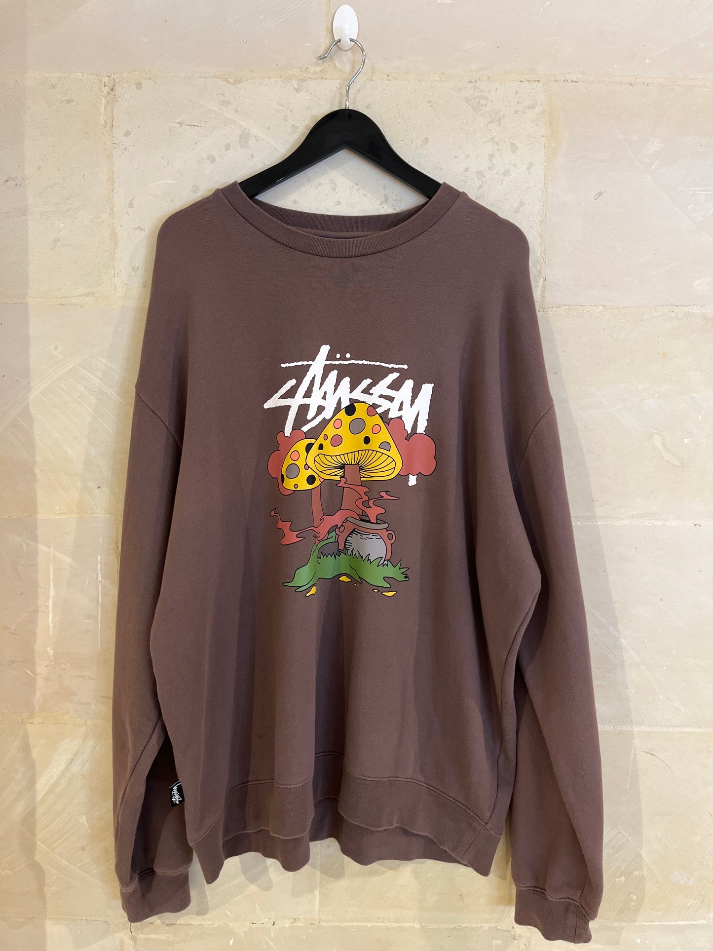 Stussy Mushroom Sweatshirts (Med-Large)