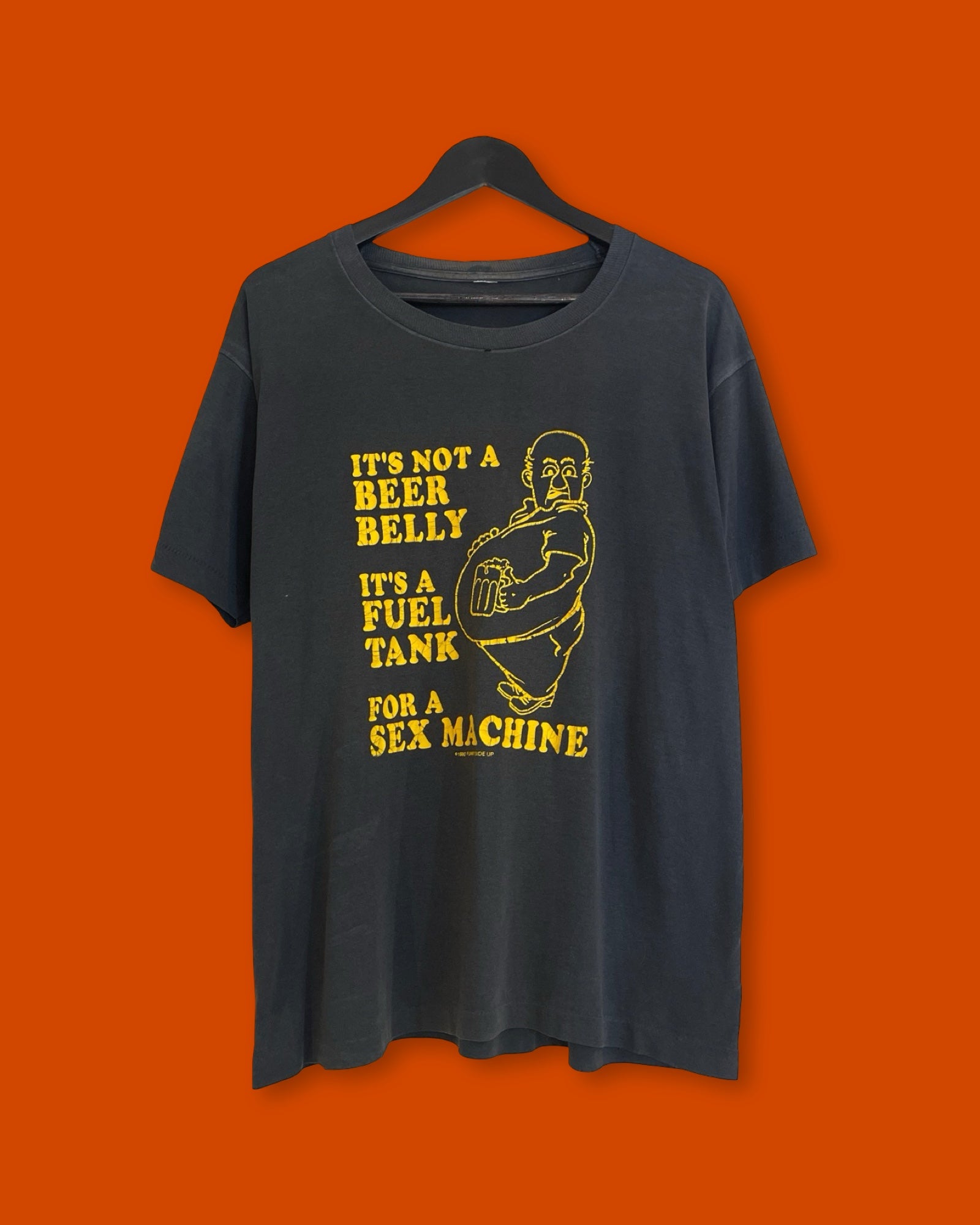 Vntg 1992 it’s Not A Beer Belly Tee (Large)