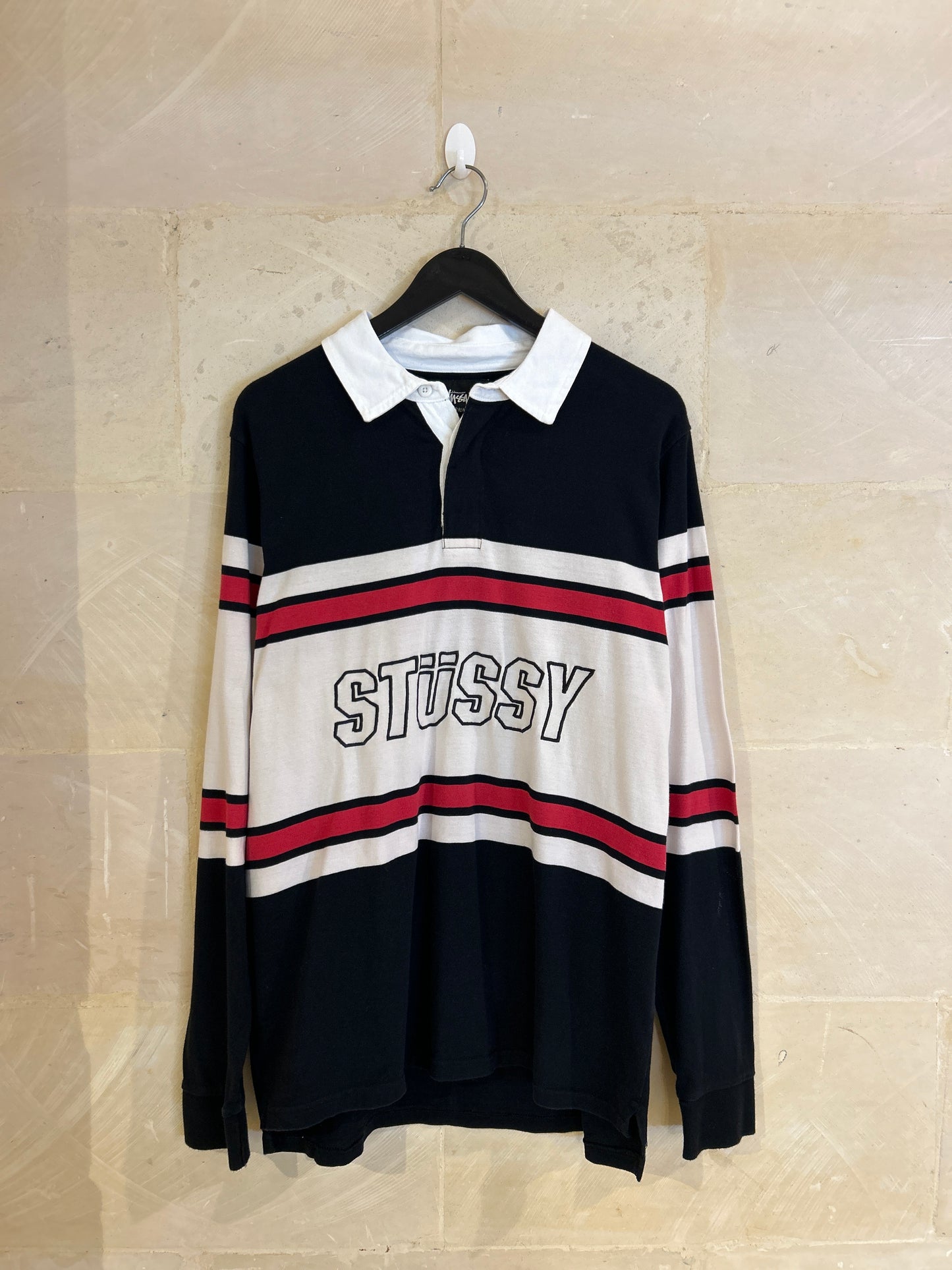 Stussy Rugby Sweatshirt (Fits Medium)