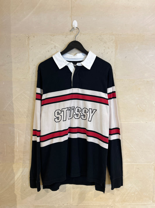 Stussy Rugby Sweatshirt (Fits Medium)