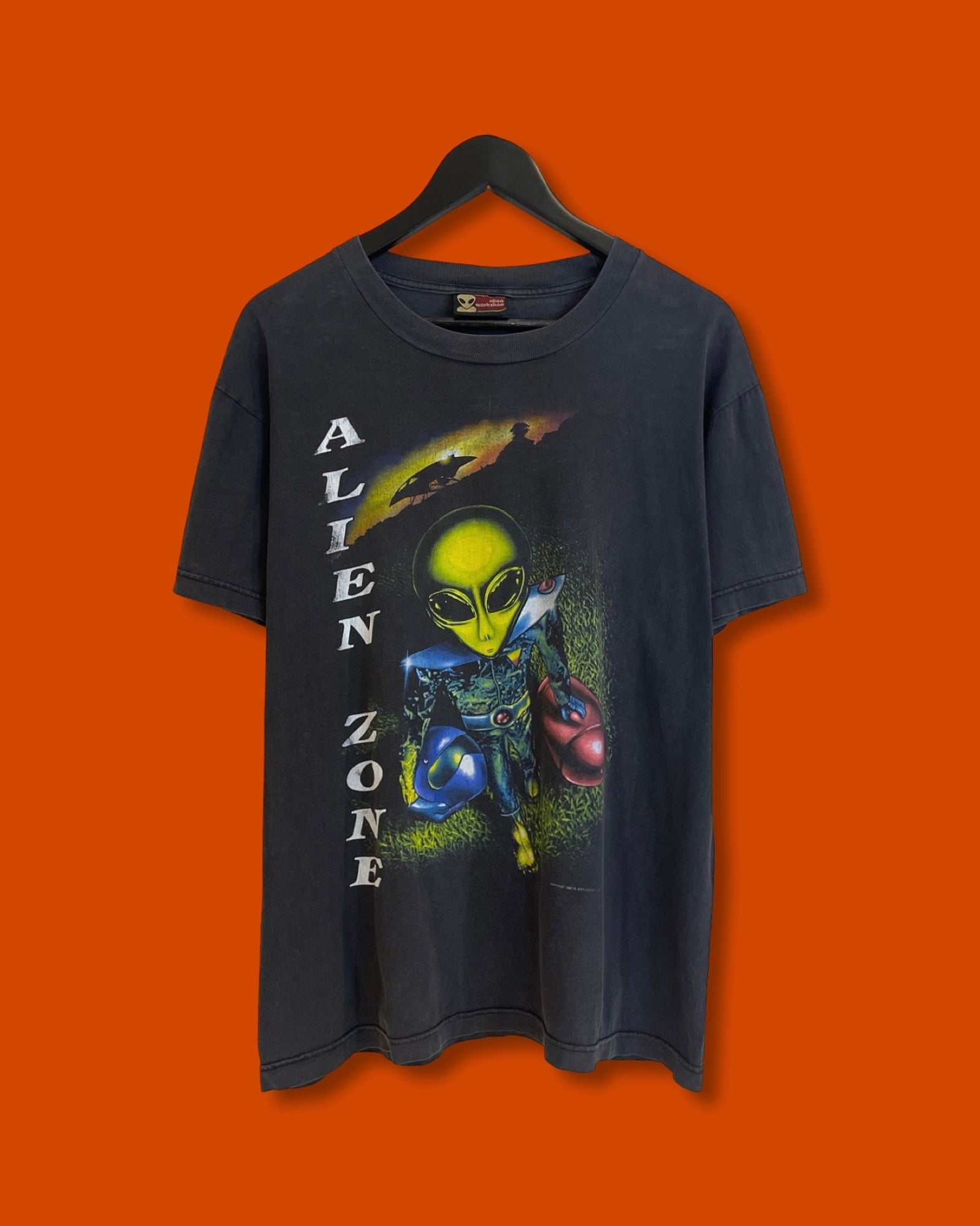 Vntg Alien Zone Tee (Fits Large)