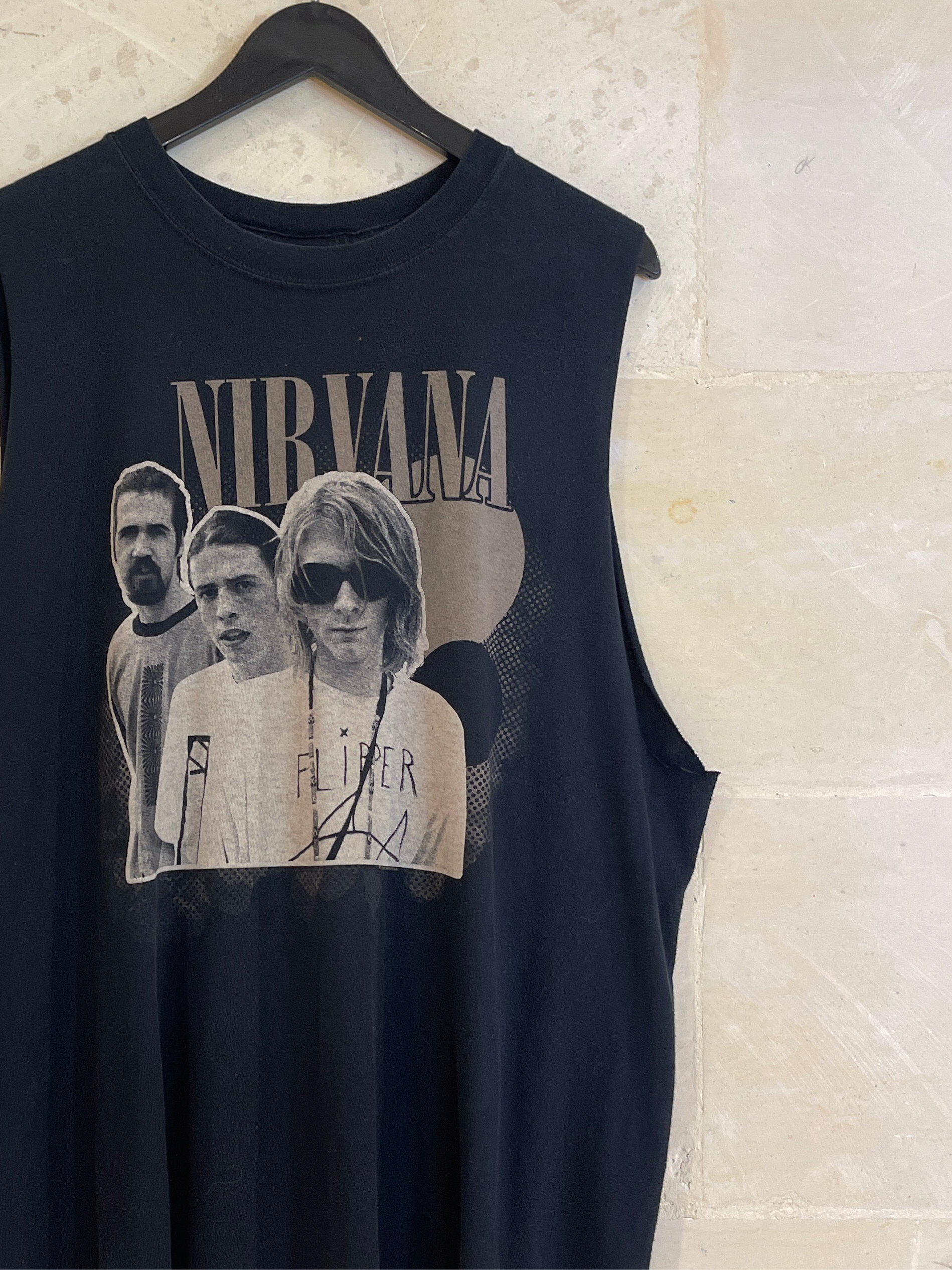 Vntg Nirvana Cut Sleeves (Large)/SS