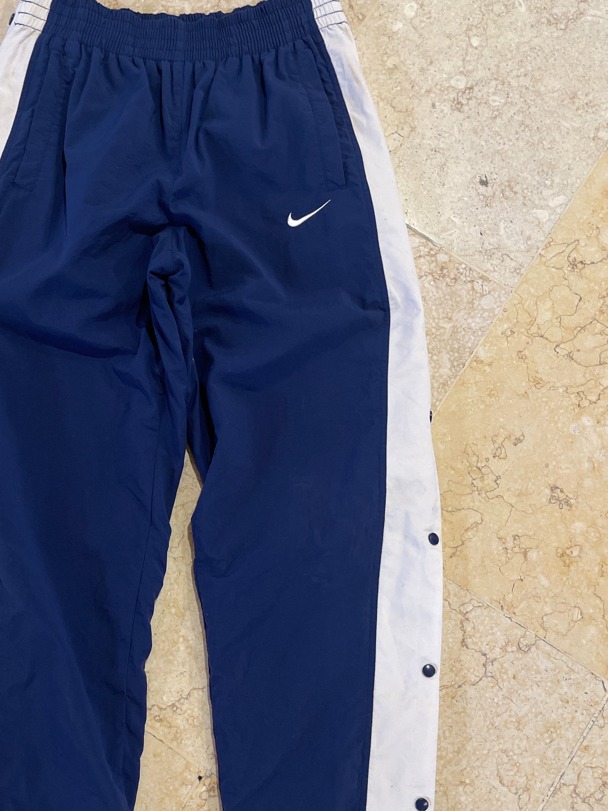 Vntg Nike Button Track Pants (Medium)*