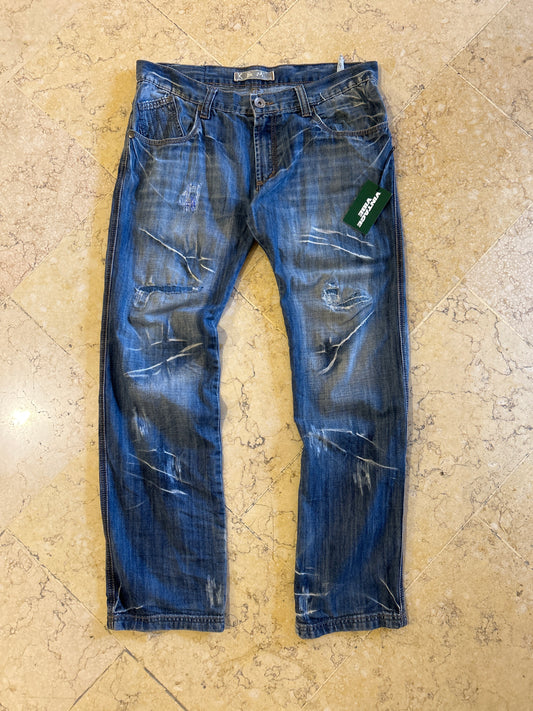 K&M Wings Embroidered Jeans (W36/L41)