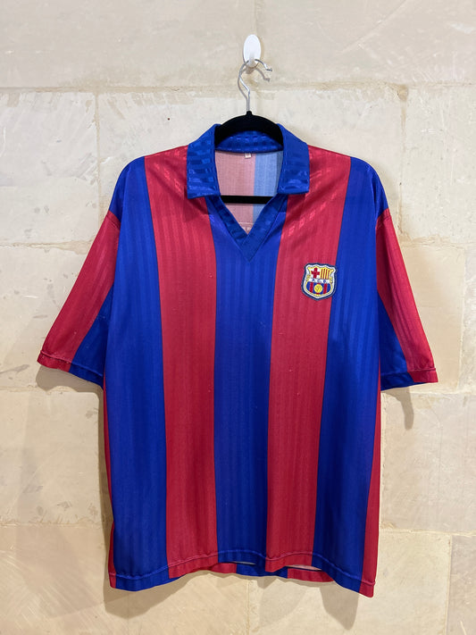 Vintage FC Barcelona Shirt (XL) Lints Shown in Photo