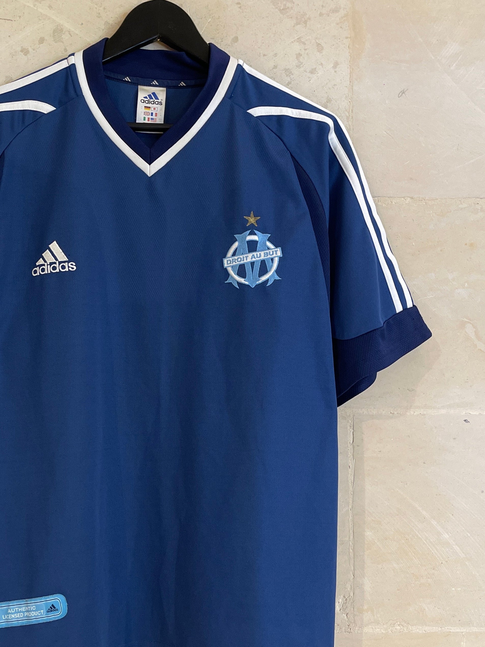 2001-02 Adidas Olympique Marseille 3rd Football Jersey (Medium)