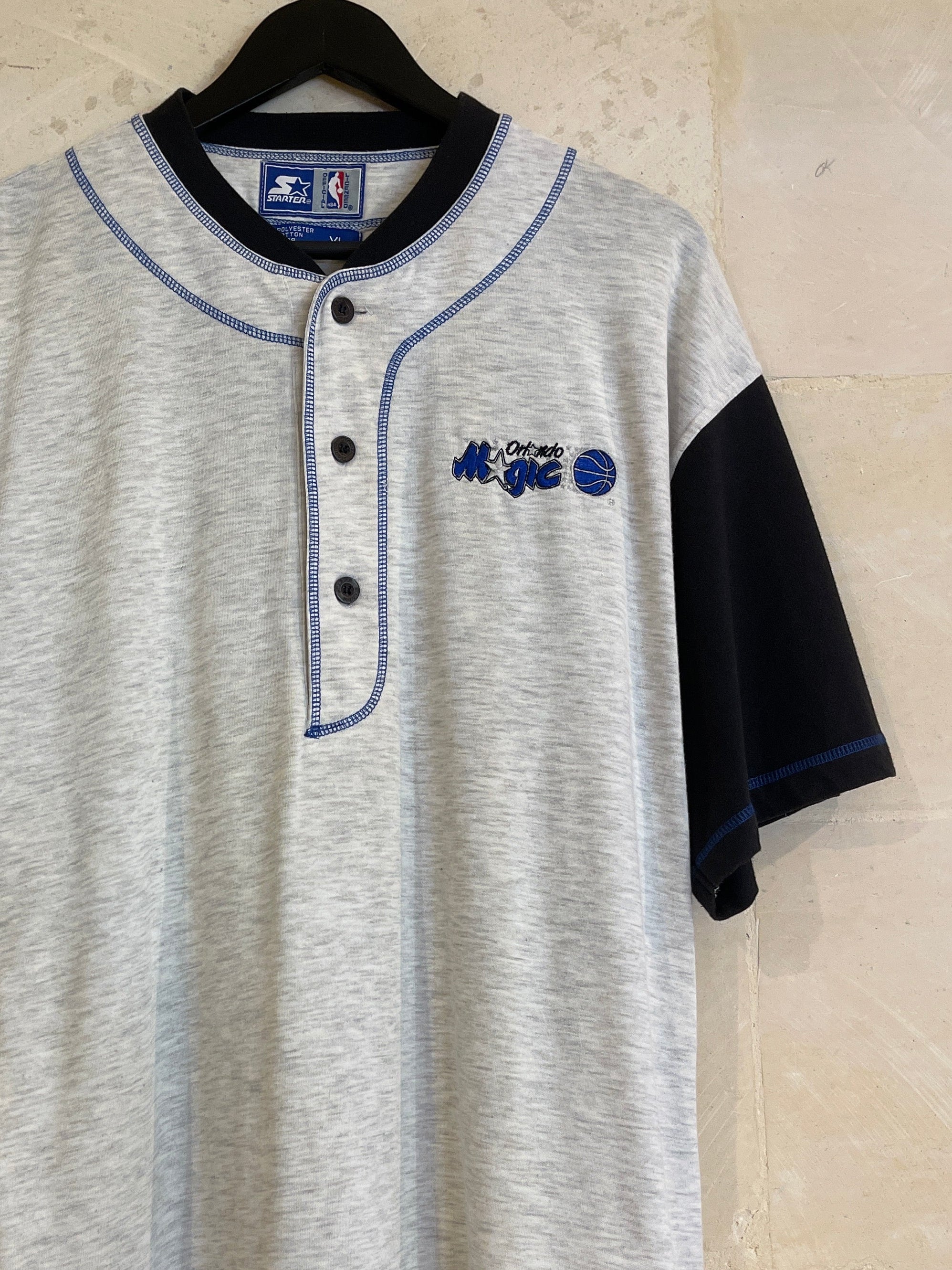 Vntg 90s Orlando Magic Warm Up Tee (XL)