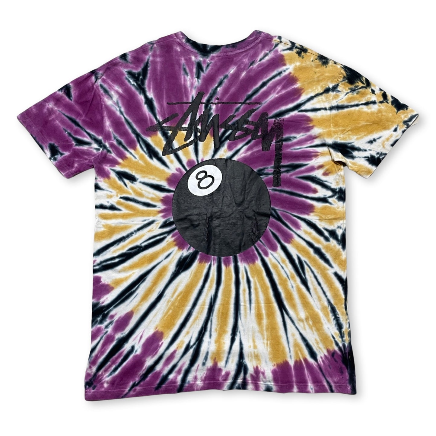Stussy Dyed Tee (Large) 1 pinhole - non noticeable