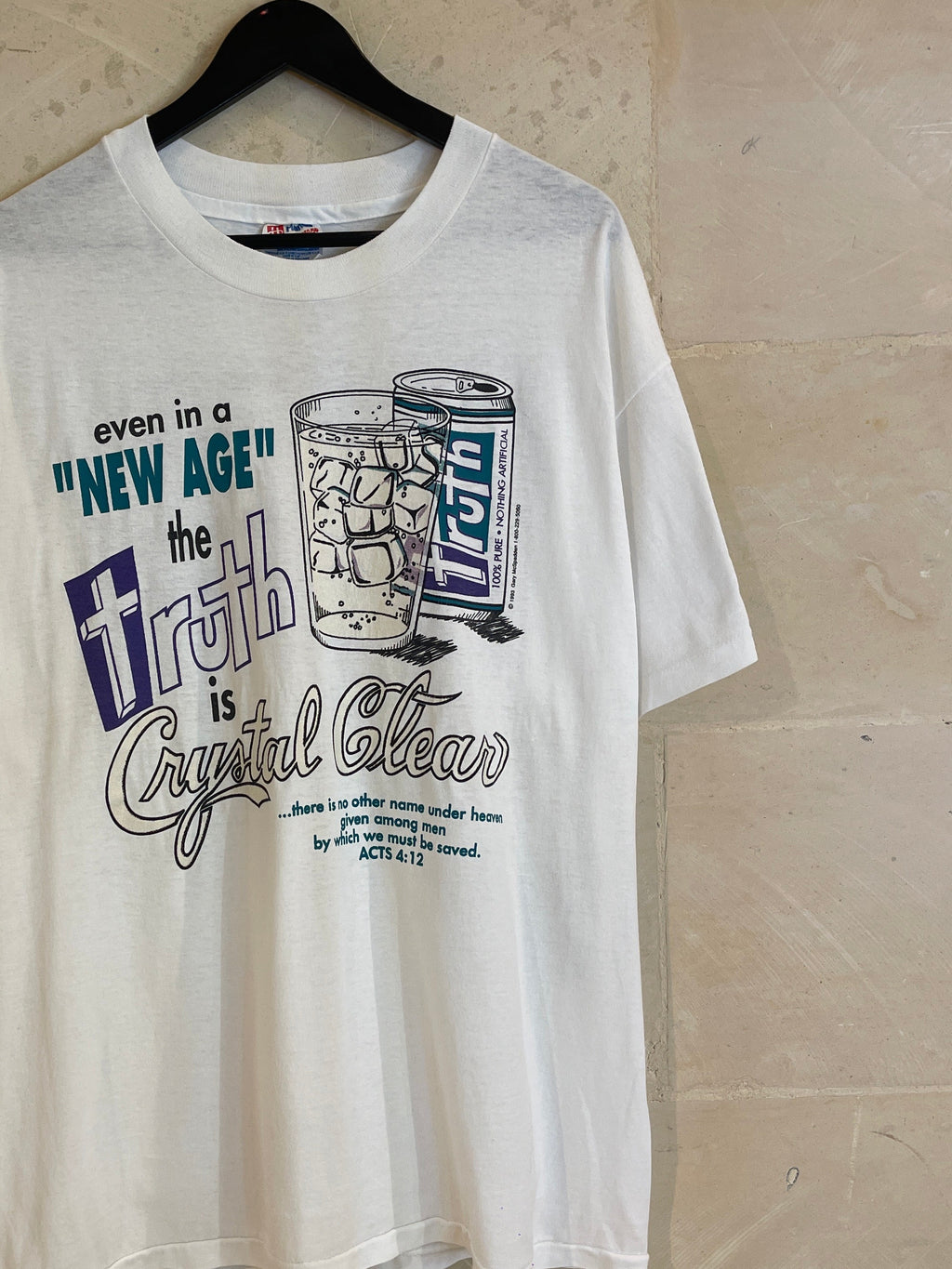 Vntg Crystal Clear Tee (XL)