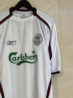 2003-04 Liverpool Away Shirt Carlsberg Sponsor (Large)*