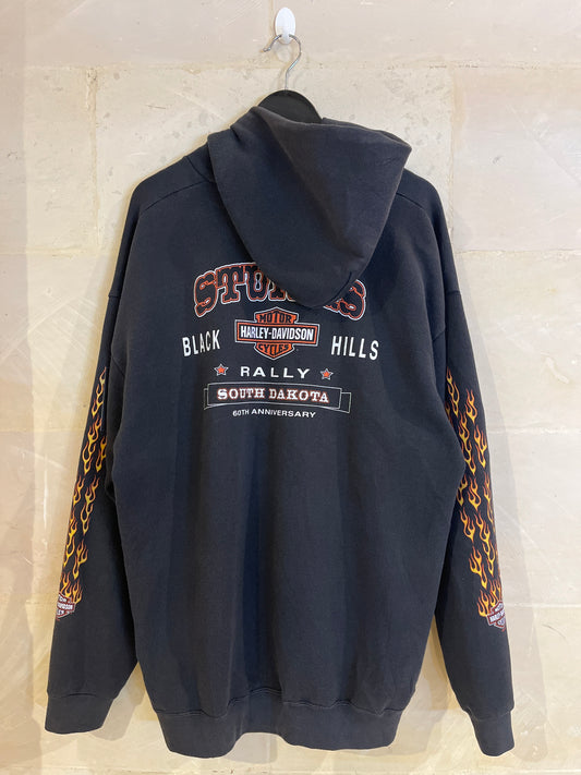 Harley Davidson Flames Hoodie (XL)