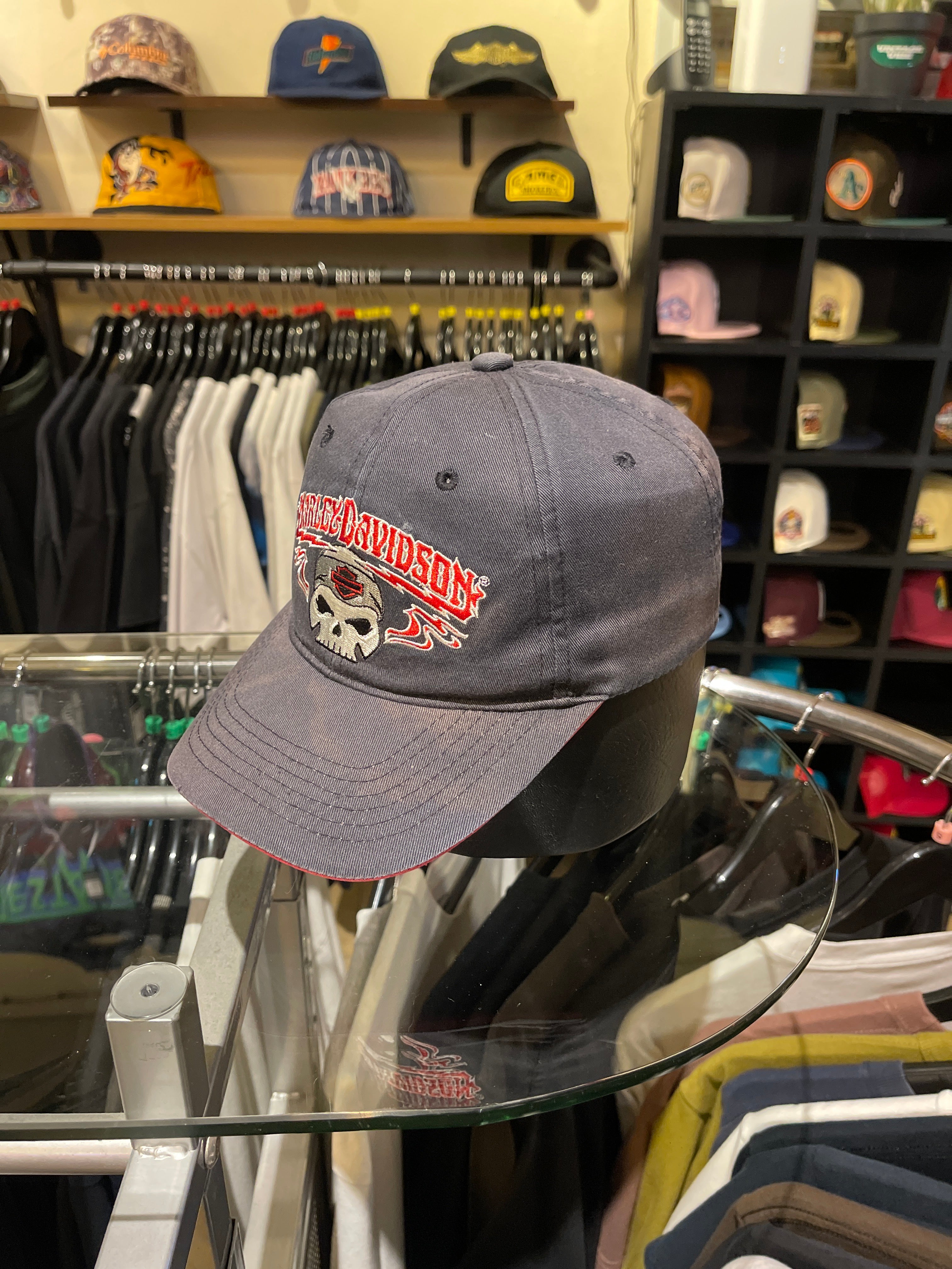 Harley Davidson Strap Cap