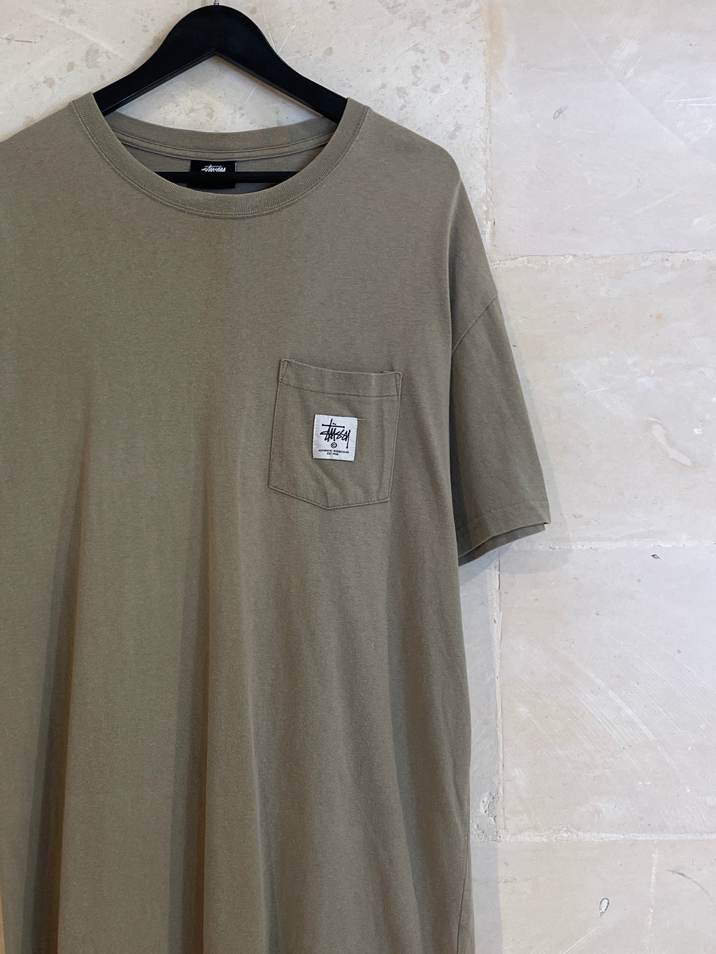 Stussy Plain Pocket Tee (Fits XL)*