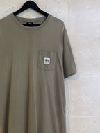 Stussy Plain Pocket Tee (Fits XL)*