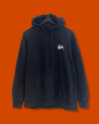 Stussy Black Hoodie Jacket (Medium)