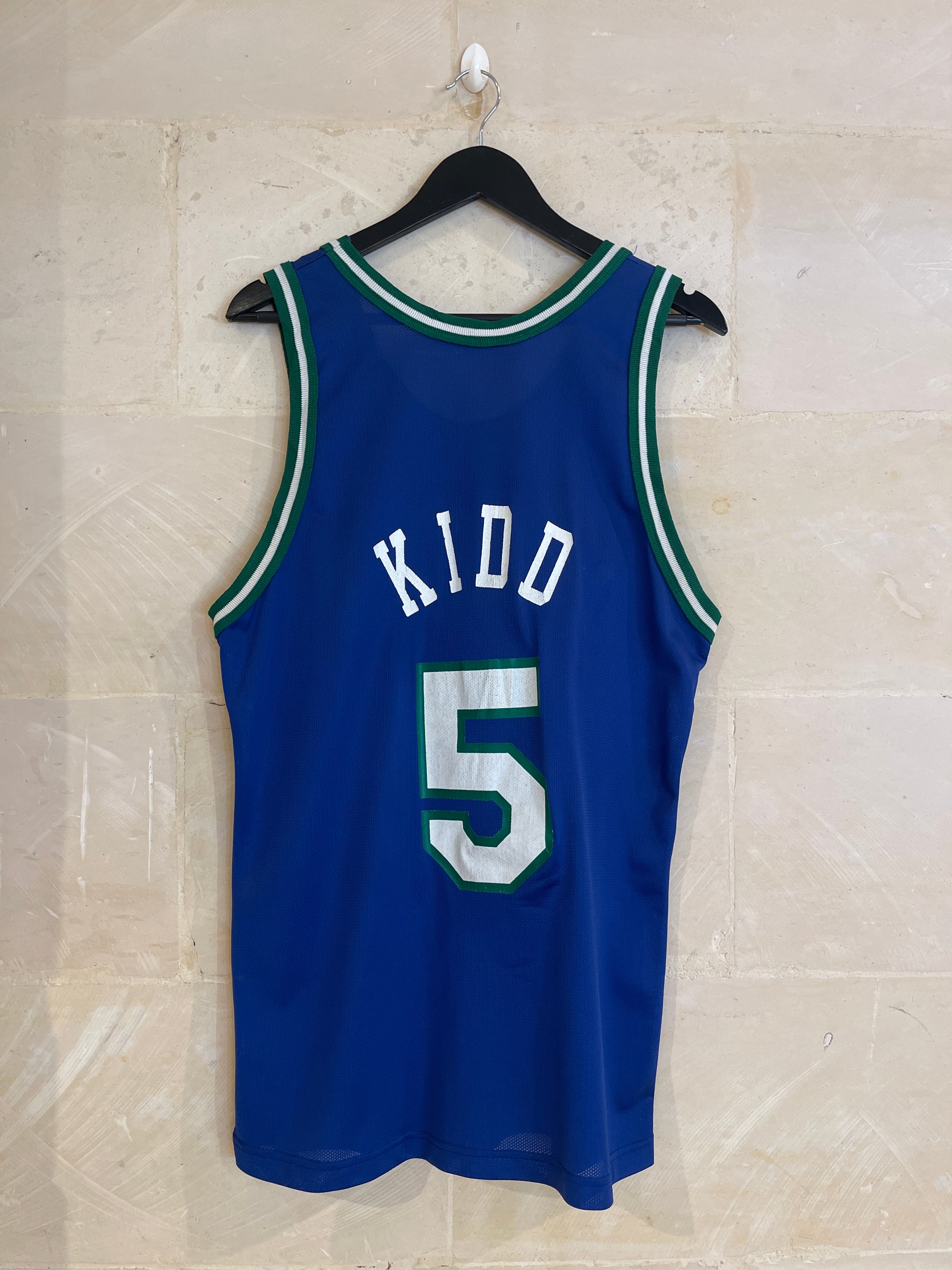 Vntg Champion Dallas Jason Kidd Jersey (Large)