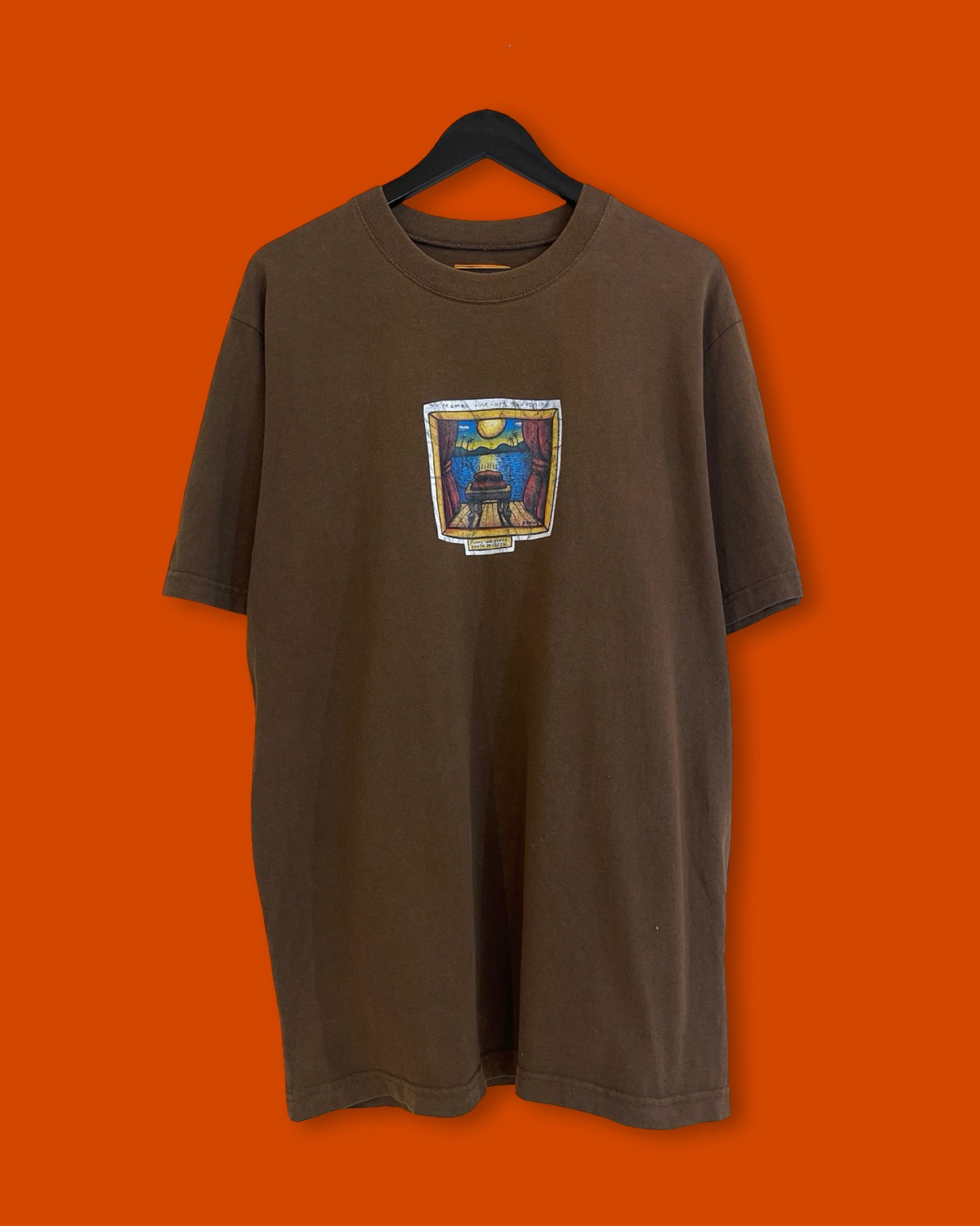 Vntg Mambu Choco Brown Tee (Large)*