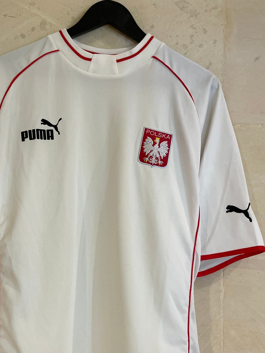 Vntg 1998-99 PUMA Poland Home Shirt (Large)*