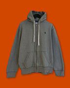 Polo Ralph Lauren Full Zip Hoodie Jacket Gray (XL)