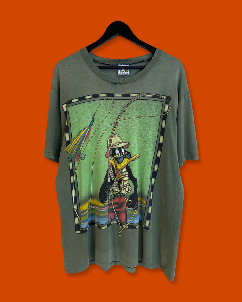 Vntg 1995 Daffy Duck Tee (XL)