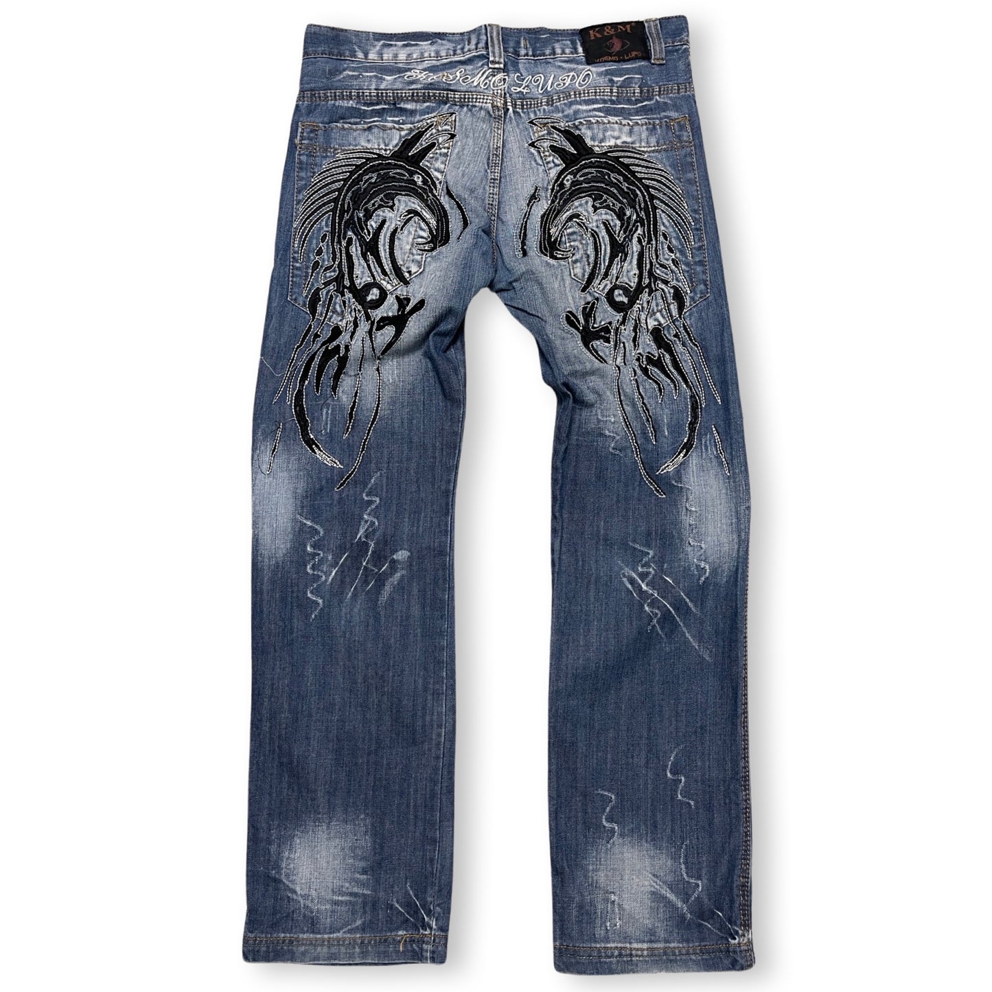 K&M Embroidered Jeans (W34/L42.5)