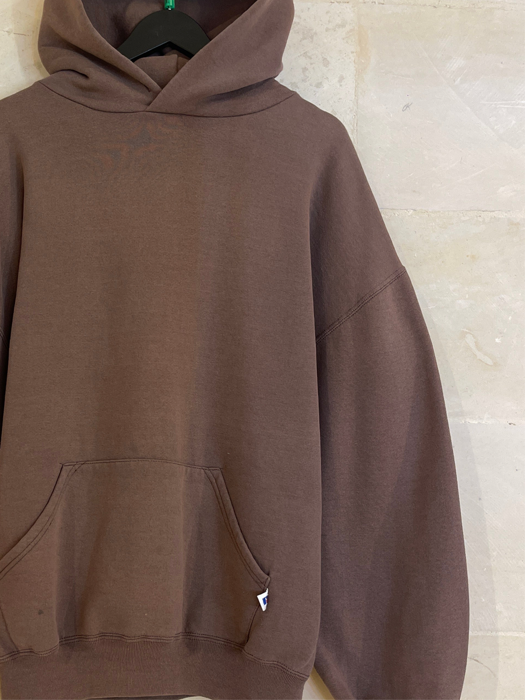Vntg Russell Athletics Choco Brown Hoodie Jacket (XL)