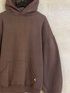 Vntg Russell Athletics Choco Brown Hoodie Jacket (XL)