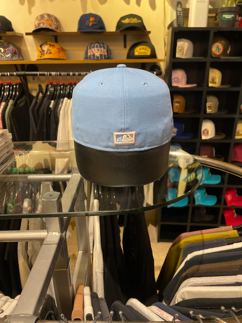 Brand New LA Dodgers Closed Cap Powder-Blue (Size 6 7/8)