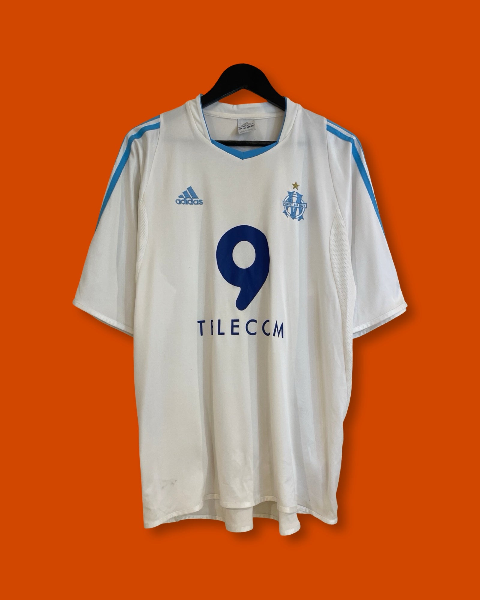 2002-04 Olympique Marselle Home Shirt(Large)