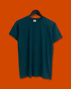 Vntg Plain Dark Green Tee(Medium)