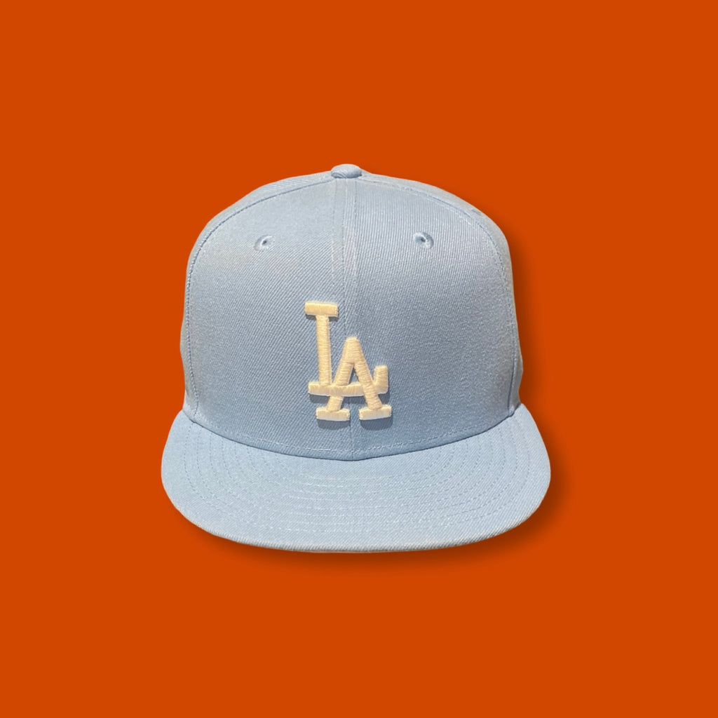 Brand New LA Dodgers Closed Cap Powder-Blue (Size 6 7/8)