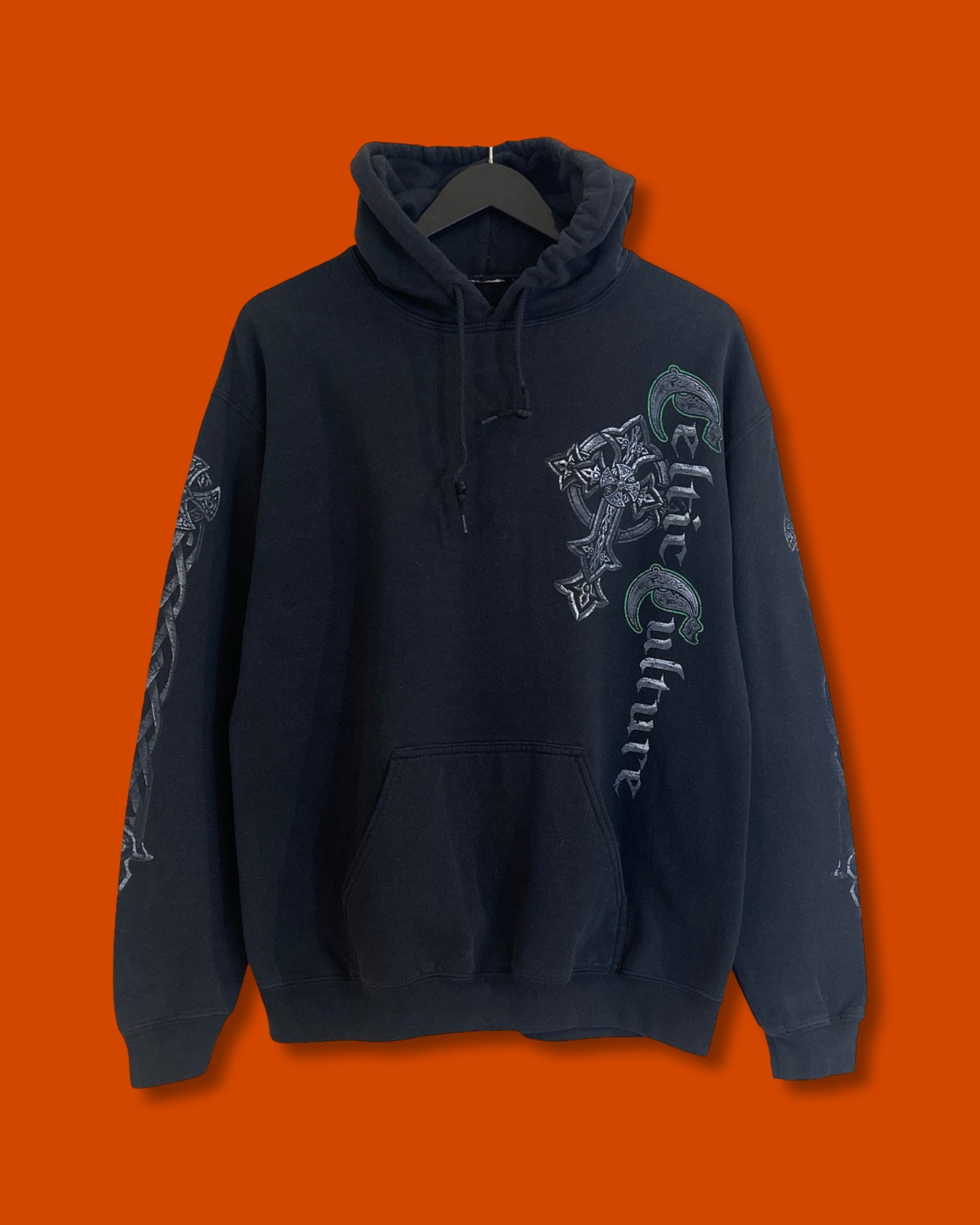 Celtic Culture Y2K Hoodie Jacket (Fits Medium)