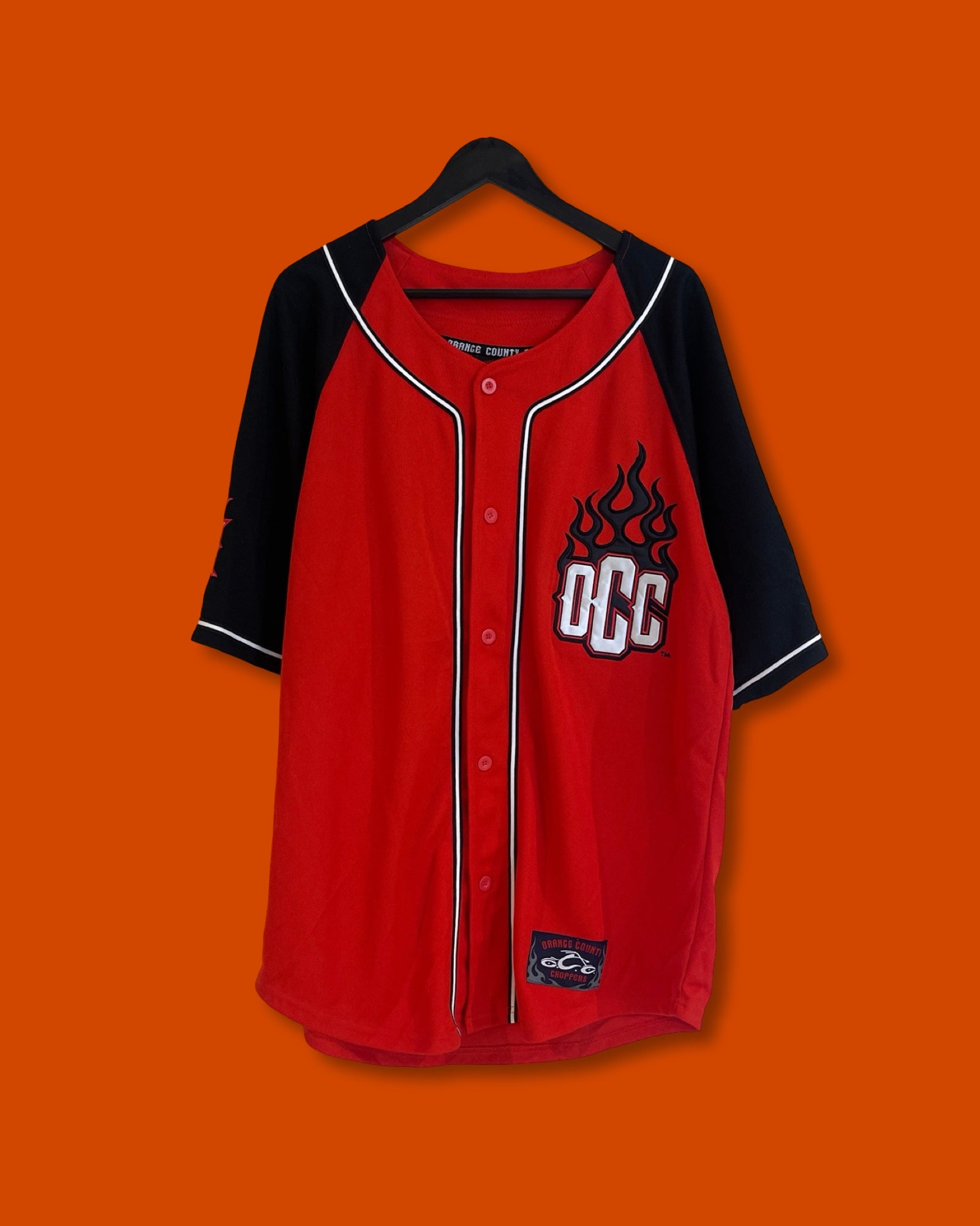 Orange Country Choppers Baseball Jersey (Medium)
