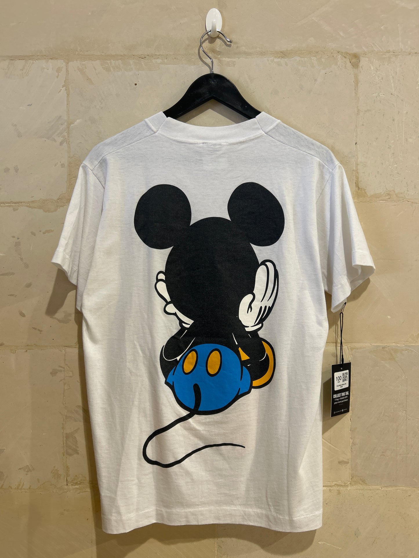 Vntg Mickey Mouse Tee (Small)